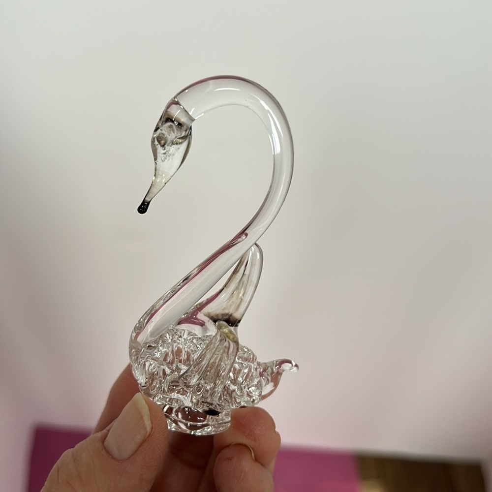 Collection of Miniature Spun Glass Items(6)